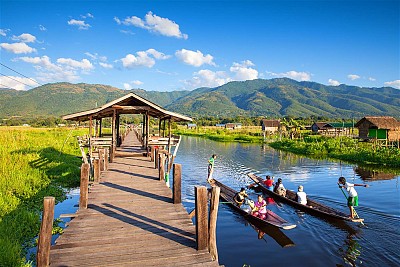 Lạc vào thế giới mộng ảo - hồ Inle của Myanmar Lạc vào thế giới mộng ảo - hồ Inle của Myanmar