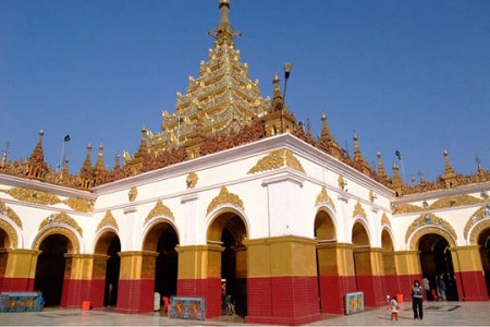 Chùa Mahamuni Ở Mandalay Myanmar