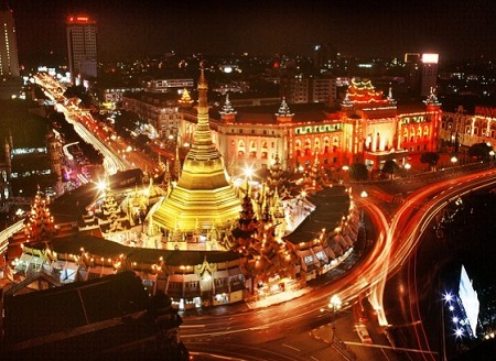 Khám phá Yangon về đêm