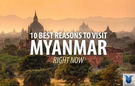 Myanmar - Mơ màng độc đáo của hàng ngàn ngôi đền và chùa vàng