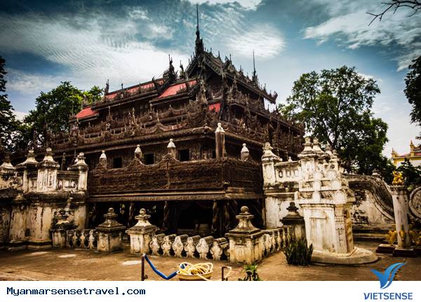 Khám phá Shwenandaw – ngôi chùa hay tu viện gỗ tếch độc nhất tại Myanmar - Ảnh 1 Khám phá Shwenandaw – ngôi chùa hay tu viện gỗ tếch độc nhất tại Myanmar - Ảnh 1