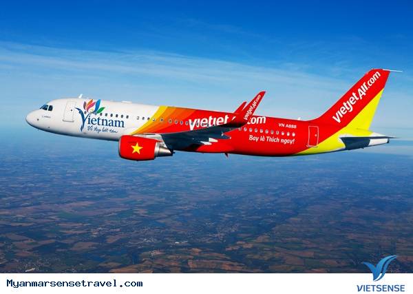 Vietjet mở đường bay Hà Nội - Yangon - Ảnh 1 Vietjet mở đường bay Hà Nội - Yangon - Ảnh 1