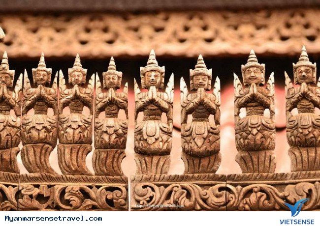 Khám phá Shwenandaw – ngôi chùa hay tu viện gỗ tếch độc nhất tại Myanmar - Ảnh 6 Khám phá Shwenandaw – ngôi chùa hay tu viện gỗ tếch độc nhất tại Myanmar - Ảnh 6