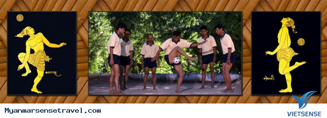 Chinlone - bóng đá đường phố đặc sắc tại Myanmar - Ảnh 3 Chinlone - bóng đá đường phố đặc sắc tại Myanmar - Ảnh 3