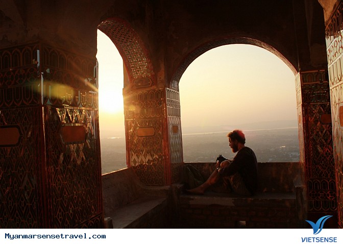 Đỉnh Mandalay mê hoặc khi hoàng hôn xuống - Ảnh 4
