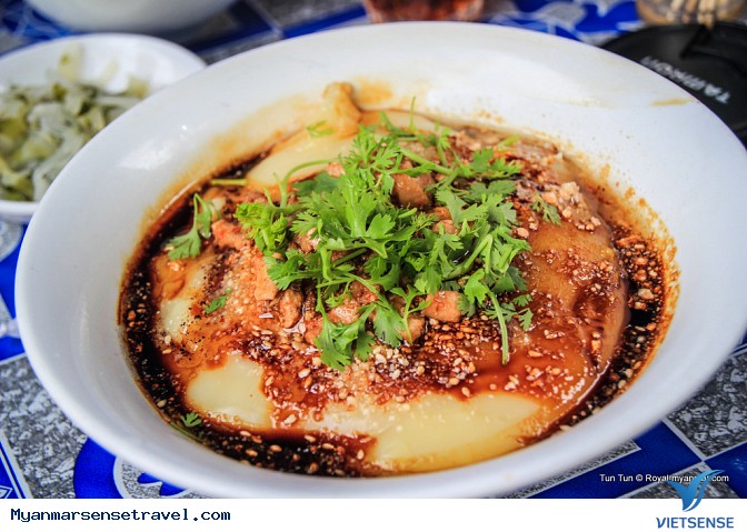 Du lịch Myanmar - Mỳ Shan đậu phụ