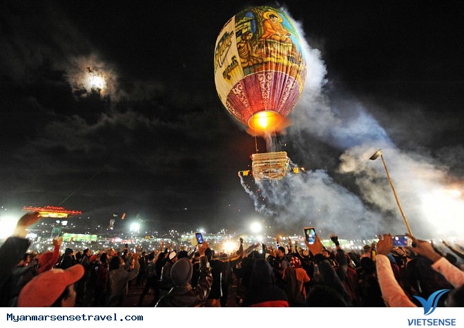 Taunggyi Tazaungdaing - Lễ hội khinh khí cầu lửa ở Myanmar - Ảnh 3 Taunggyi Tazaungdaing - Lễ hội khinh khí cầu lửa ở Myanmar - Ảnh 3