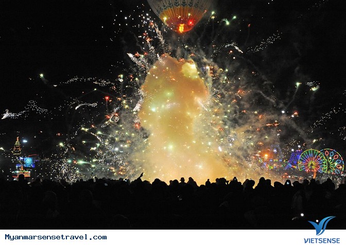 Taunggyi Tazaungdaing - Lễ hội khinh khí cầu lửa ở Myanmar - Ảnh 1 Taunggyi Tazaungdaing - Lễ hội khinh khí cầu lửa ở Myanmar - Ảnh 1