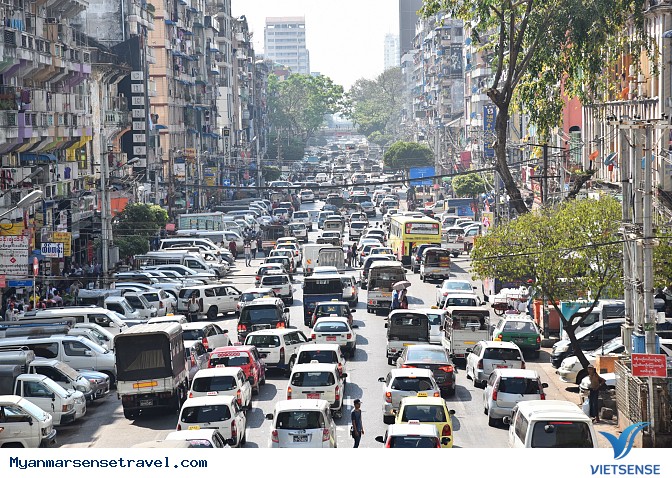 Đừng thuê xe riêng ở Yangon Đừng thuê xe riêng ở Yangon