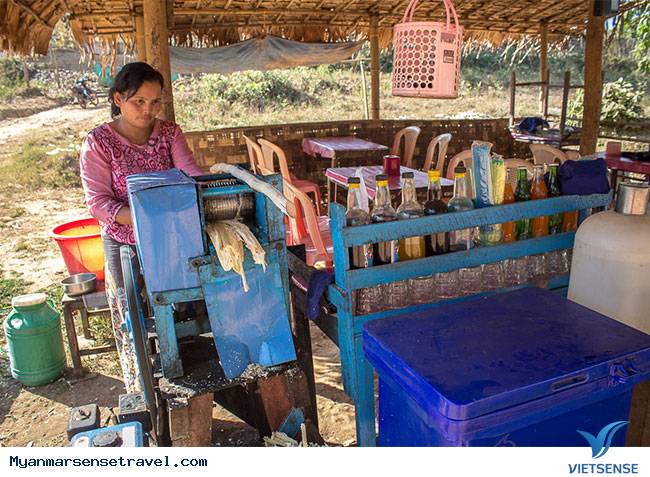 Uống nước mía Uống nước mía