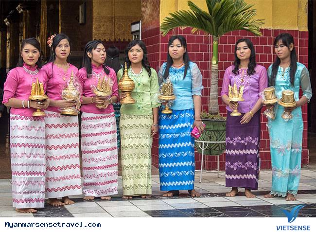 Mặc Longyi Mặc Longyi