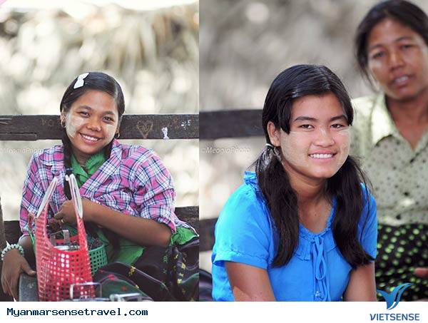 Ấn tượng những nụ cười thanaka