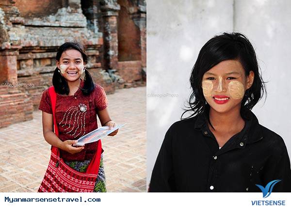 Ấn tượng những nụ cười thanaka