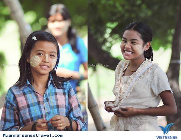 Ấn tượng những nụ cười thanaka