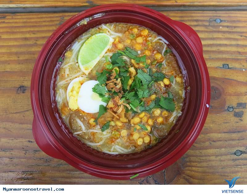 Du lịch Myanmar - Bún cá Mohinga