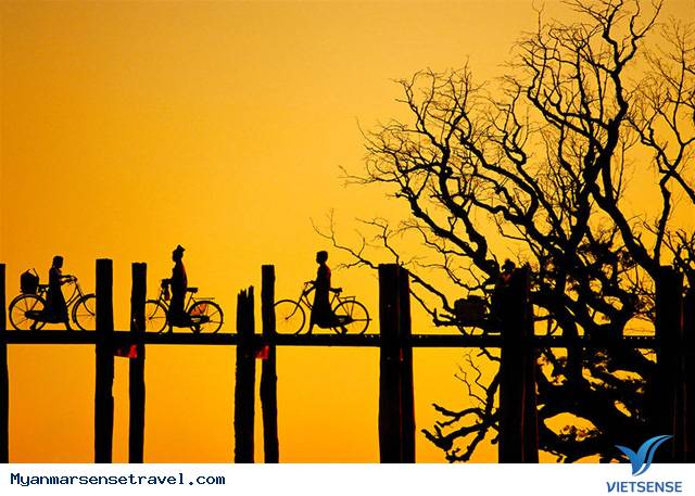 Cầu cổ U Bein niềm tự hào của Myanmar - Ảnh 10