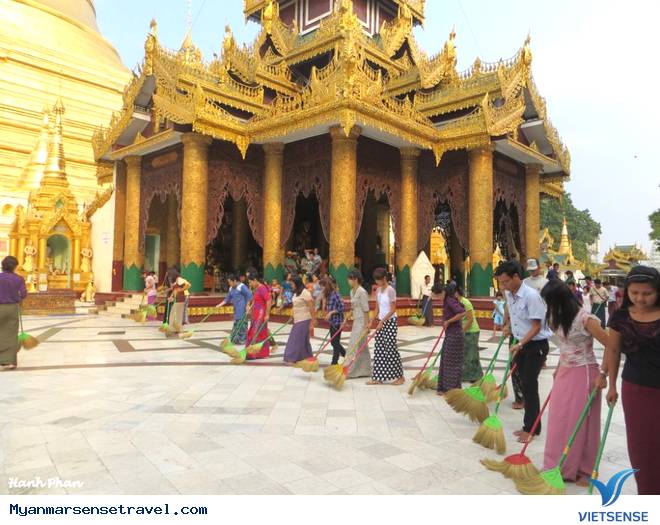 Chiêm Ngưỡng Ngôi Chùa Vàng Đẹp Lộng Lẫy Shwedagon - Ảnh 8