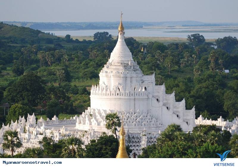 Chùa Hsinbyume trắng muốt của Myanmar