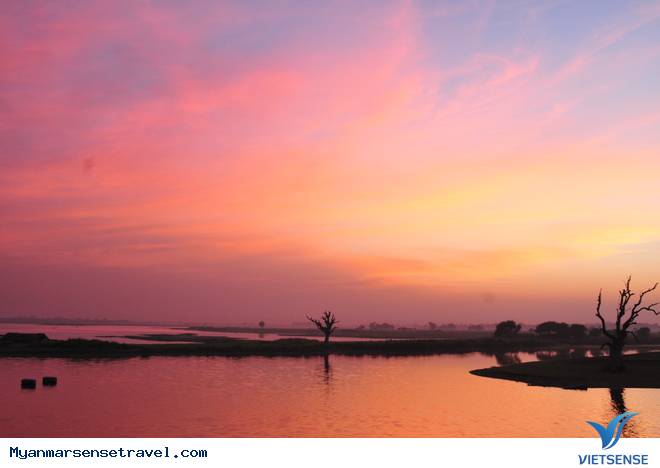 Đến cầu U Bein ngắm hoàng hôn đẹp nhất thế giới Ảnh 1