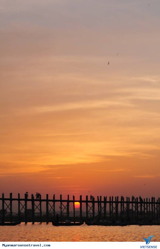 Đến cầu U Bein ngắm hoàng hôn đẹp nhất thế giới Ảnh 7