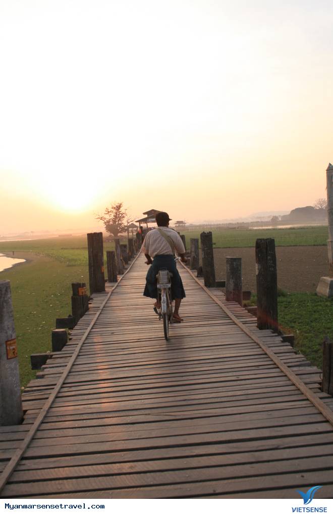 Đến cầu U Bein ngắm hoàng hôn đẹp nhất thế giới