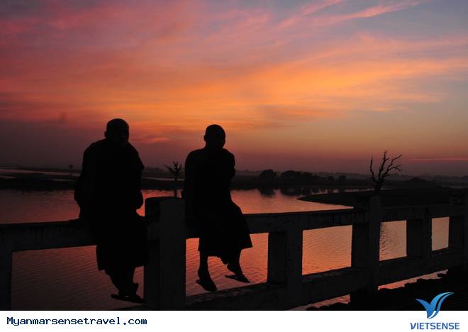 Đến cầu U Bein ngắm hoàng hôn đẹp nhất thế giới Ảnh 4