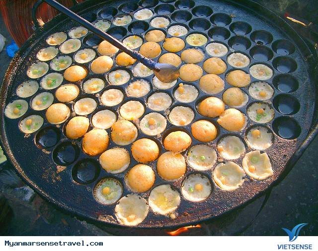 Du lịch Myanmar - Đồ chiên Myanmar