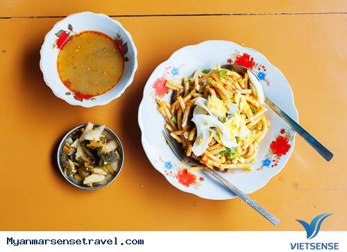 Mì Nan Gyi Thohk Du lịch Myanmar - Mì Nan Gyi Thohk