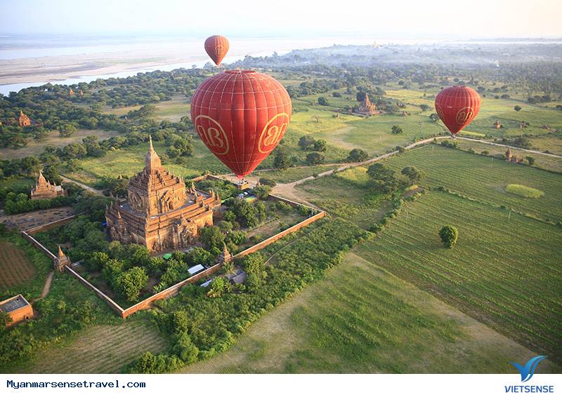 Trải nghiệm hành trình bằng khinh khí cầu hoặc xe đạp