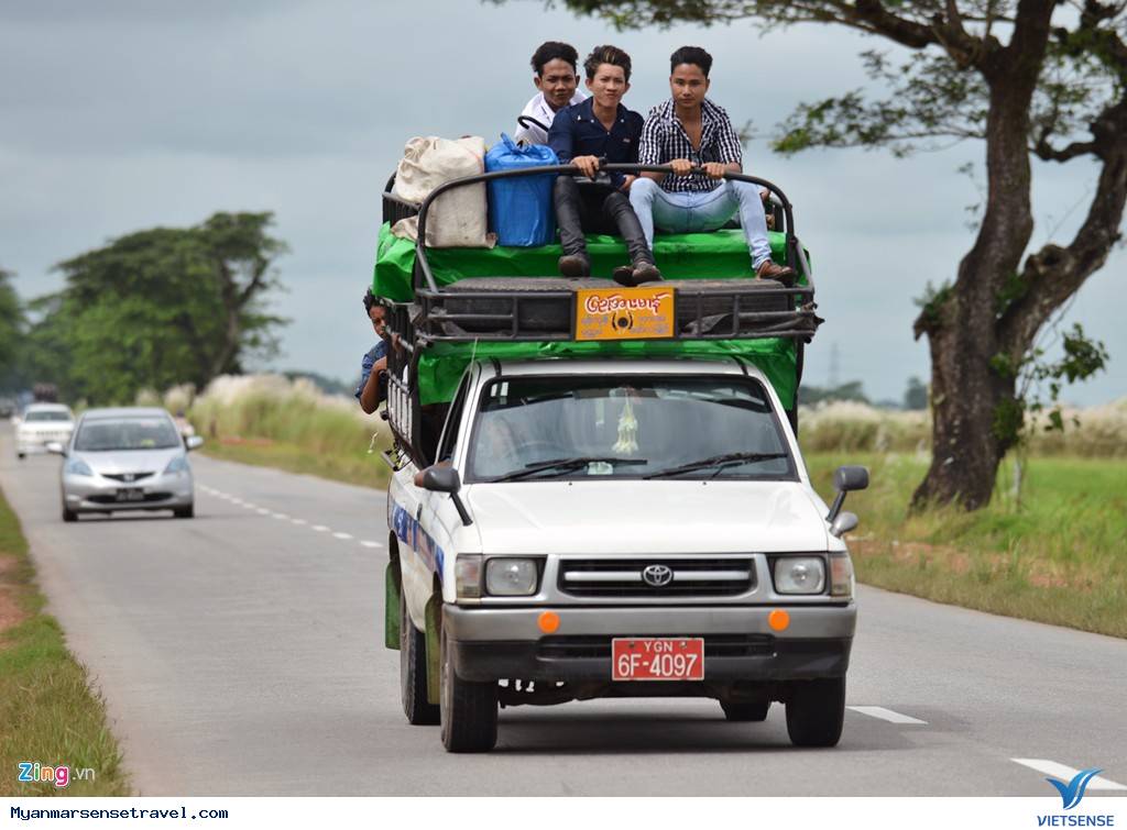 Những Hình Ảnh Về Hệ Thống Giao Thông Khác Biệt Tại Myanmar - Ảnh 13 Những Hình Ảnh Về Hệ Thống Giao Thông Khác Biệt Tại Myanmar - Ảnh 13