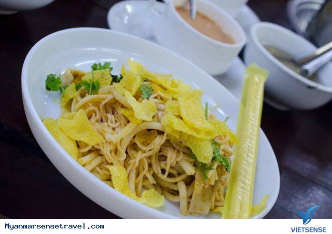 Mì khô Nangyi thoke Mì khô Nangyi thoke