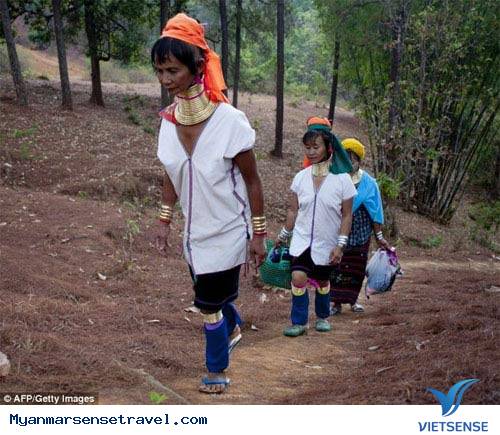 Những mỹ nhân cổ dài của bộ tộc Kayan Những mỹ nhân cổ dài của bộ tộc Kayan5