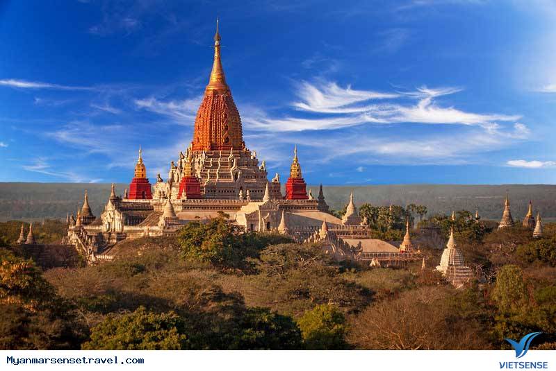 Tới Bagan đừng quên ghé chùa cổ đẹp nhất Ananda - Ảnh 3