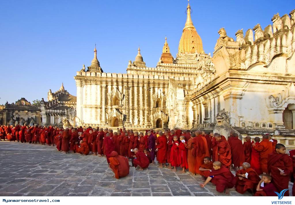 Tới Bagan đừng quên ghé chùa cổ đẹp nhất Ananda - Ảnh 9