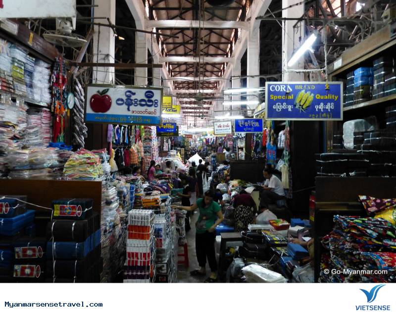Top 5 khu chợ sầm uất nhất tại Yangon - Ảnh 2