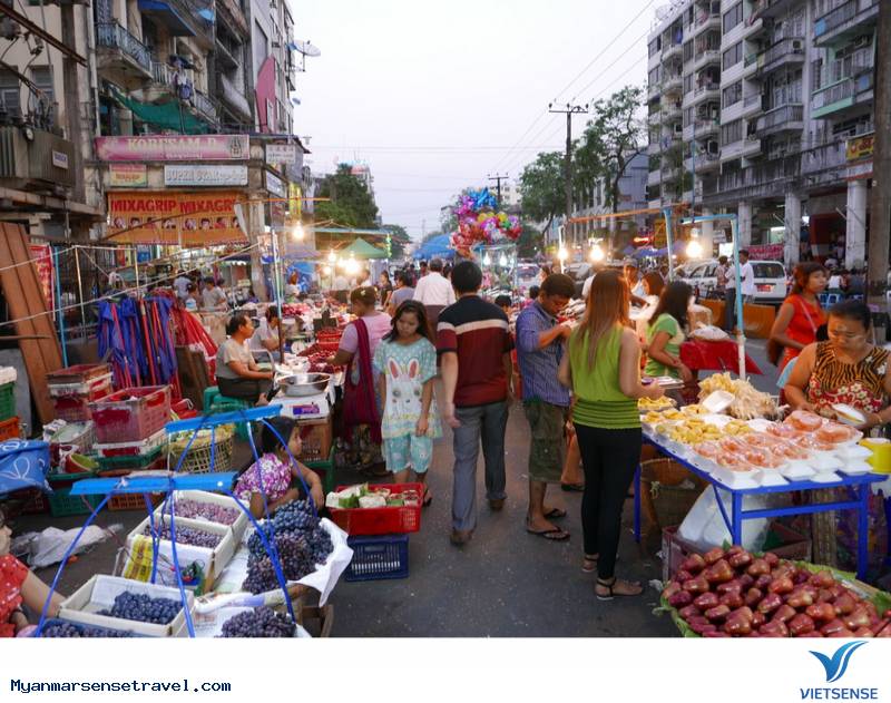 Top 5 khu chợ sầm uất nhất tại Yangon - Ảnh 4