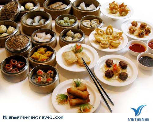 Du lịch Myanmar - Trà bánh Myanmar