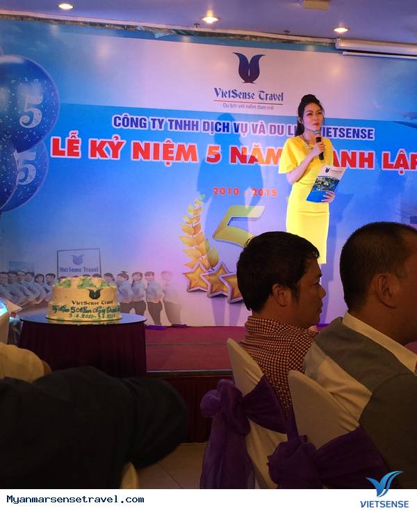VietSense Travel Hân Hoan Kỷ Niệm 5 Năm Thành Lập Công ty - Ảnh 1 VietSense Travel Hân Hoan Kỷ Niệm 5 Năm Thành Lập Công ty - Ảnh 1